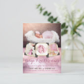 ベビーズ初めてのクリスマスインスタグラムフォトピガーリーンク シーズンポストカード (スタンド正面)