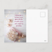 ベビーズ初めてのクリスマスインスタグラムフォトピガーリーンク シーズンポストカード (裏面)