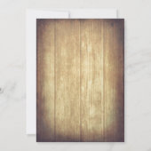 『ベビーズ·ブレス·メイソン·ジャー·バースデー·パ素朴ーティー』 招待状 (裏面)