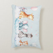 ベビーゼブラと彼の友人 アクセントクッション (裏面(縦))