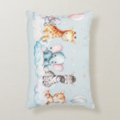 ベビーゼブラと彼の友人 アクセントクッション (正面(垂直))