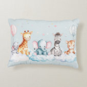 ベビーゼブラと彼の友人 アクセントクッション (裏面)