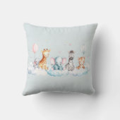 ベビーゼブラと彼の友人 クッション (裏面)