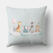 ベビーゼブラと彼の友人 クッション (裏面)