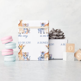 ベビーゼブラキリン&タイガー ラッピングペーパー