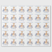 ベビーゼブラキリン&タイガー ラッピングペーパー (フラット)