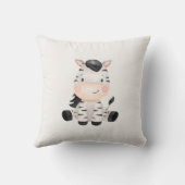 ベビーゼブラ座って クッション (裏面)