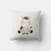 ベビーゼブラ座って クッション (正面)