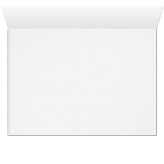 ベビーゼブラ折り畳みサンキューカード (内部横(下))