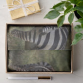 ベビーゼブラ（アフリカ） 薄葉紙 (ギフト)