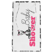 ベビーゼブラ、ベビーシャワー スモールペーパーバッグ (正面)