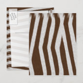 ベビーゼブラ ポストカード (正面/裏面)
