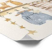 ベビーソック狩りボホベビー子供部屋ベビーシャワーゲーム ポスター (角)