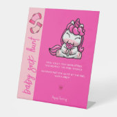 ベビーソック狩り台座標識 台座サイン (正面)