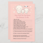 ベビーゾウどのように良く知っているベビーショールゲーム (正面/裏面)