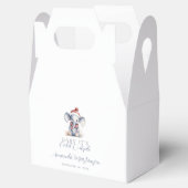 ベビーゾウのクリスマスシャワー外は冷たい フェイバーボックス (オープン)