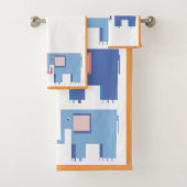 ベビーゾウの友達 バスタオルセット (インサイチュ)