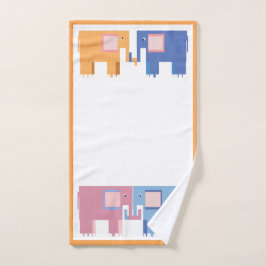 ベビーゾウの友達 バスタオルセット