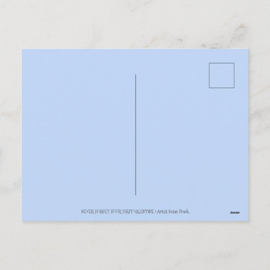 ベビーゾウの最初の愛、かわいいパキディームの友人 シーズンポストカード (裏面)