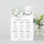 ベビーゾウの緑あなたの財布のゲームの中にあるものを (スタンド正面)