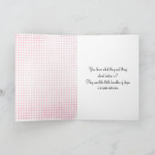 ベビーゾウの花生まれたばかりの: カード (内部)