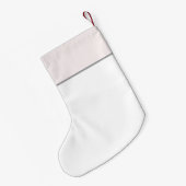 ベビーゾウバブルバス誕生告知 スモールクリスマスストッキング (裏面 (吊り時))