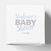 ベビーゾウ泡風呂ボーイベビーシャワー フェイバーボックス (上部)