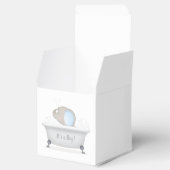 ベビーゾウ泡風呂ボーイベビーシャワー フェイバーボックス (オープン)