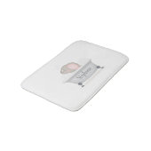 ベビーゾウ泡風呂 バスマット (アングル)