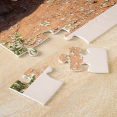 ベビーゾウ洗浄動物 ジグソーパズル (側面)