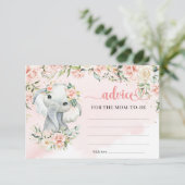 ベビーゾウ赤面金ゴールドアドバイス エンクロージャーカード (スタンド正面)