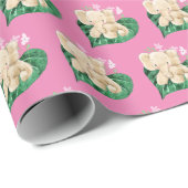 ベビーゾウ・オン・リーフ ラッピングペーパー (ロールコーナー)