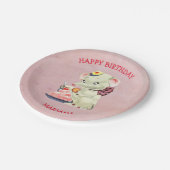 ベビーゾウ（弓） ペーパープレート (アングル)