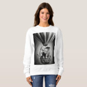 ベビーゾウ（熱気球） スウェットシャツ (正面フル)