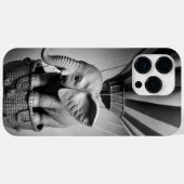 ベビーゾウ(熱気球) Case-Mate iPhoneケース (裏面 (横))