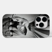 ベビーゾウ(熱気球) Case-Mate iPhoneケース (裏面 (横))