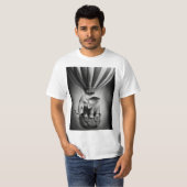 ベビーゾウ（熱気球） Tシャツ (正面フル)