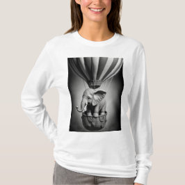 ベビーゾウ（熱気球） Tシャツ