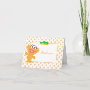 ベビーゾーイ誕生日サンキュー サンキューカード