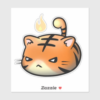 ベビータイガービニールシール シール