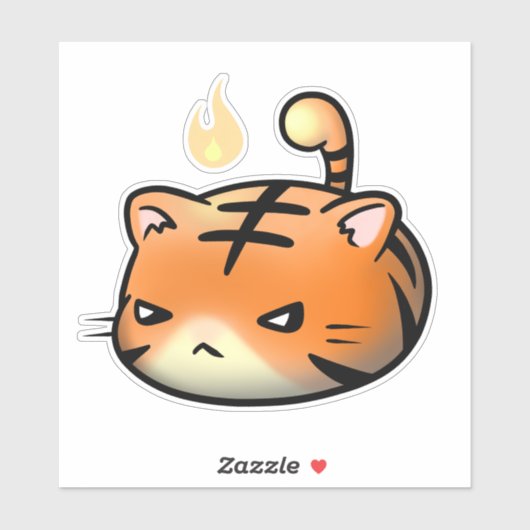 ベビータイガービニールシール シール (シート)