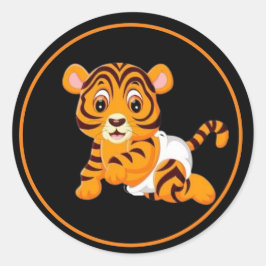 ベビータイガー（おむつ付） ラウンドシール