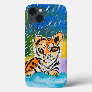 ベビータイガー「Art by Kids」 iPhone 13ケース