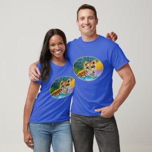 ベビータイガー「Art by Kids」 Tシャツ