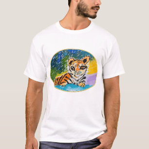 ベビータイガー「Art by Kids」 Tシャツ