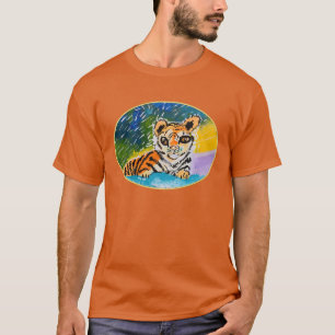ベビータイガー「Art by Kids」 Tシャツ