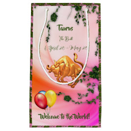 ベビータウラス（4月20日～5月20日）ブル スモールペーパーバッグ