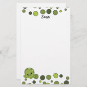 ベビータートルかわいこちゃん 便箋 (正面/裏面)