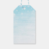 ベビータートルザシーシャワー好意ギフトラベル ギフトタグ (裏面)