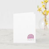 「ベビーダストの送信」不妊/IVFサポート カード (黄色い花)